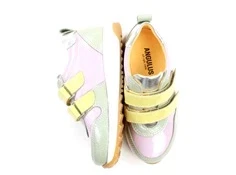 Angulus sneaker green/lilla